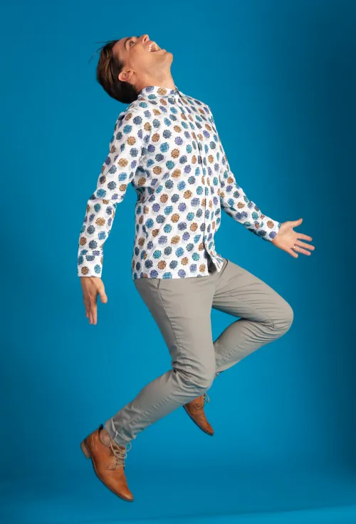 Long Sleeve Shirt 'Artichoke Art'